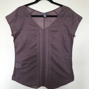 Purple Eddie Bauer Top